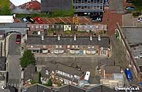aerial
                  photo of Coronation Street